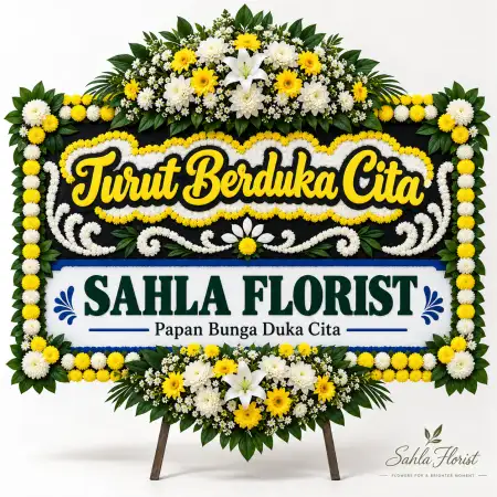 Papan Bunga Duka Sawah Besar